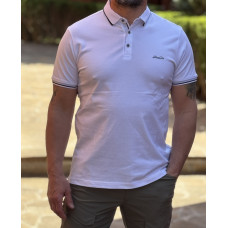 Мужская футболка поло Marcostar, Турция, 95% хлопок,XXXL,Белый