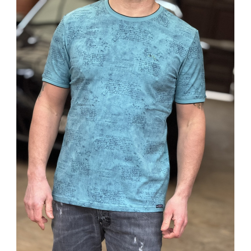 Мужская хлопковая футболка Reddown, Турция, XXXL,Желтый