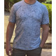 Мужская футболка Reddown Турция, 95% хлопок, свободная, размеры L–3XL ,XL,Голубой