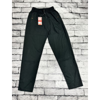 Брюки спортивные CRAMP мужские ровные , XXL, Черный