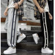 Брюки подростковые Huazaier свободные с евроманжетами – streetwear стиль,Серый, 152