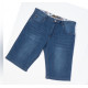 Мужские джинсовые шорты большого размера Fangsida , летние, хлопок с эластаном, для полных мужчин, 41, Синий