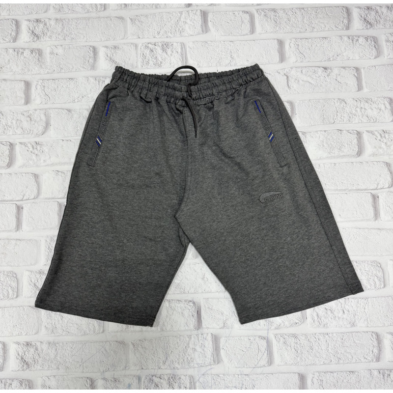 Мужские трикотажные шорты большого размера Cramp, Турция, ткань двунитка, тянутся, , Черный, XXXL