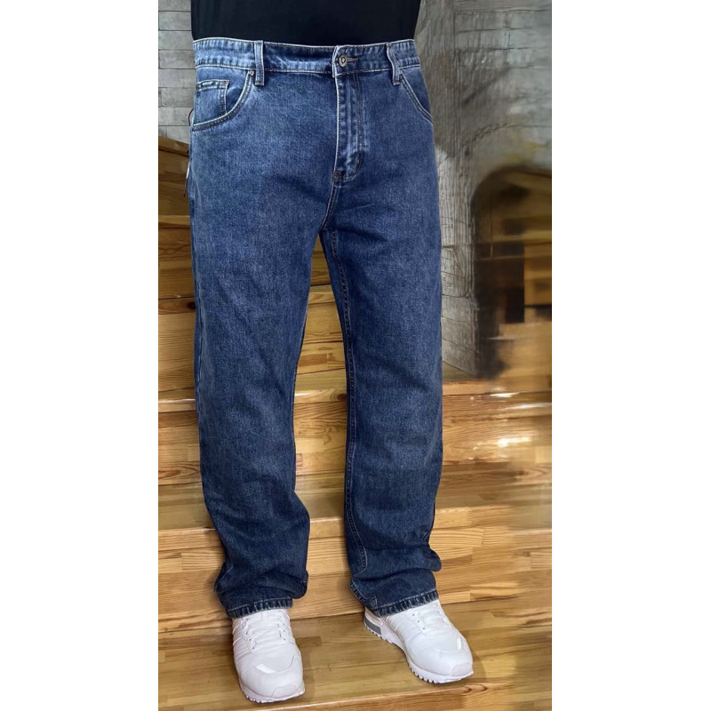 Чоловічі джинси PAGALEE великого розміру, класичні, прямі, 52