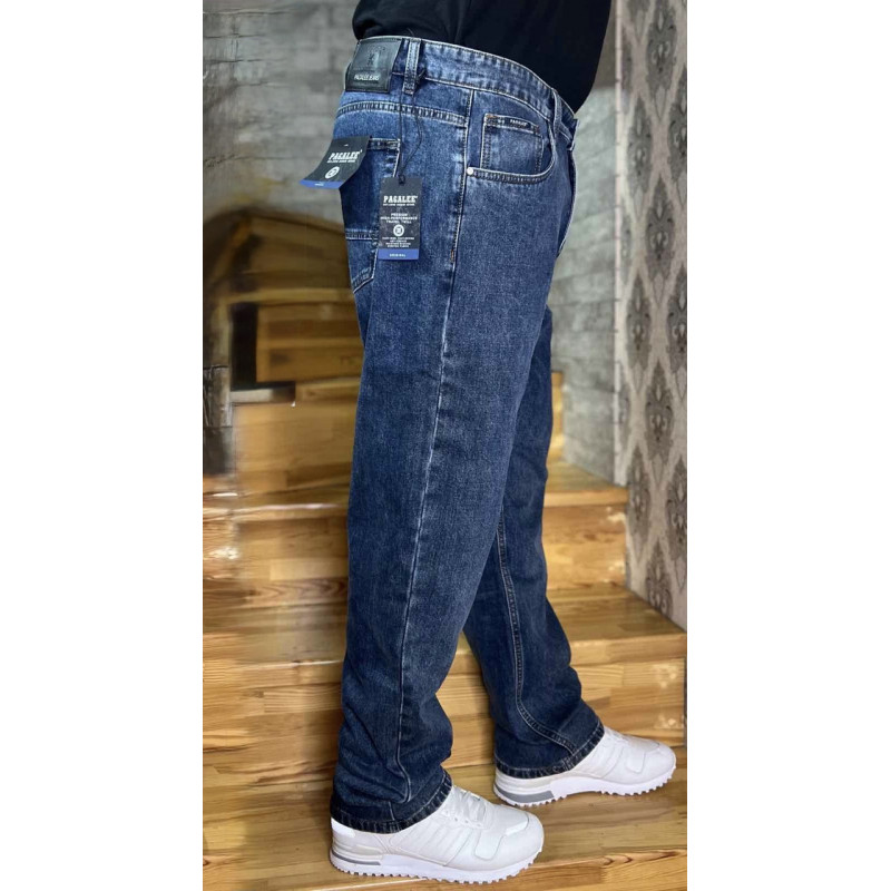 Чоловічі джинси PAGALEE великого розміру, класичні, прямі, 46