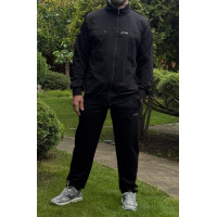 Мужской спортивный костюм Fore больших размеров 3XL–7XL, прямые штаны, 5XL, Черный