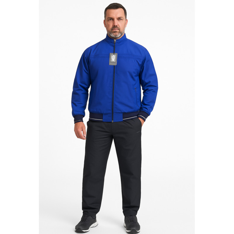 Мужской спортивный костюм плащевка Fore, размеры M–3XL,XL, Черный