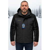 Мужская термокуртка Audsa демисезонная из мембранной ткани, большие размеры 2XL–6XL, Серый, 6XL
