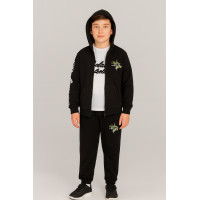 Спортивный костюм Dola Elvin из трёх вещей для мальчика 8–14 лет, двунитка трикотаж, Черный 164