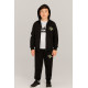 Спортивный костюм Dola Elvin из трёх вещей для мальчика 8–14 лет, двунитка трикотаж, Черный 164