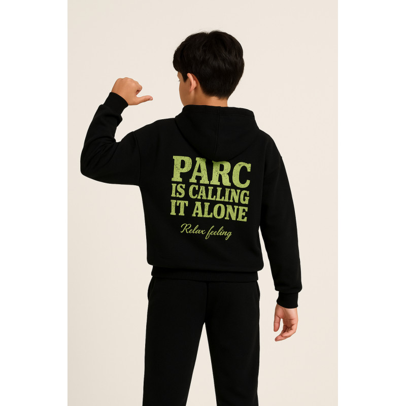 Спортивный костюм Dola Elvin из трёх вещей для мальчика 8–14 лет, двунитка трикотаж, Черный 164