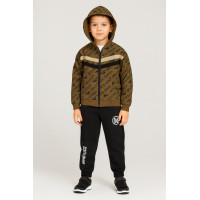 Спортивный костюм Dola Elvin для мальчика 8–15 лет, худи и штаны,Мокко 134