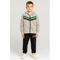 Спортивный костюм Dola Elvin для мальчика 8–15 лет, худи и штаны,Серый 164