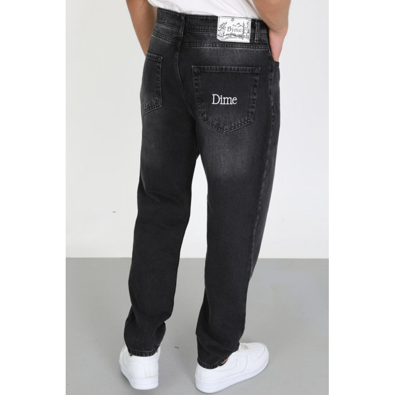 Джинсы Dime мом мужские молодежные Турция,29  Графит