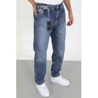 Джинсы Dime мом мужские молодежные Турция,36  Синий