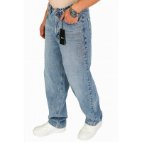 Джинсы мужские Dime скейтеры широкие Турция,32  Синий