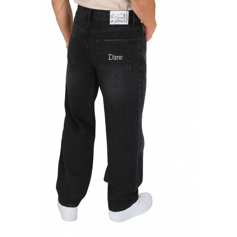Джинсы мужские Dime скейтеры широкие Турция, 33 Графит