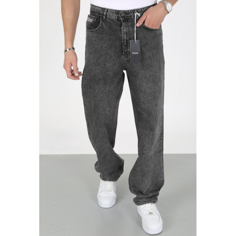 Джинсы мужские Dime скейтеры широкие Турция, 34 Темно-серый