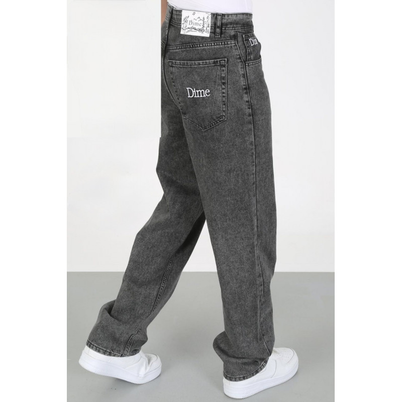 Джинсы мужские Dime скейтеры широкие Турция, 28  Темно-серый