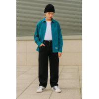 Джинсы Dime широкие скейтеры бегги подростковые 10–18 лет Willmen Турция,Черный 140