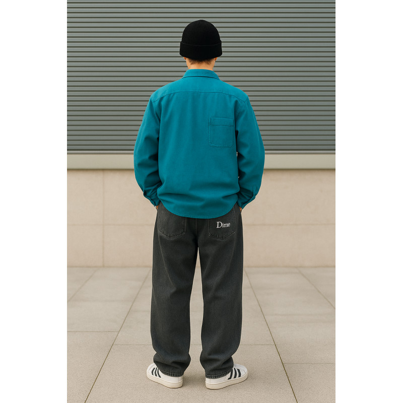 Джинсы Dime широкие скейтеры бегги подростковые 10–18 лет Willmen Турция,Темно-серый 176