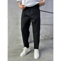 Джинсы мужские Willmen Турция стрейч свободного кроя размеры 44-54,33  Черный