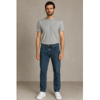 Мужские джинсы Pagalee для высокого роста. Рост 38. Прямой крой,38  Синий