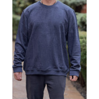 Свитшот мужской Red Down большой размер 6XL–9XL селаник микровельвет мягкий,8XL, Темно-синий