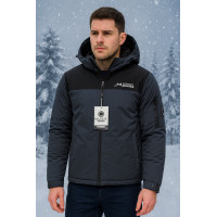 Зимова куртка M.A.D.I.S.S молодіжна коротка з холофайбером,Сірий,XXL