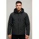 Куртка зимова чоловіча M.A.D.I.S.S, молодіжна, холлофайбер, вільний крій, повномірна,Графіт,M
