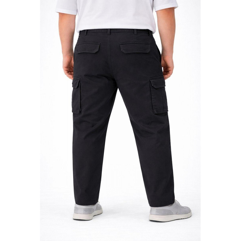 Брюки карго Forex мужские теплые, коттоновые с флисом, зимние, 32  Темно-синий