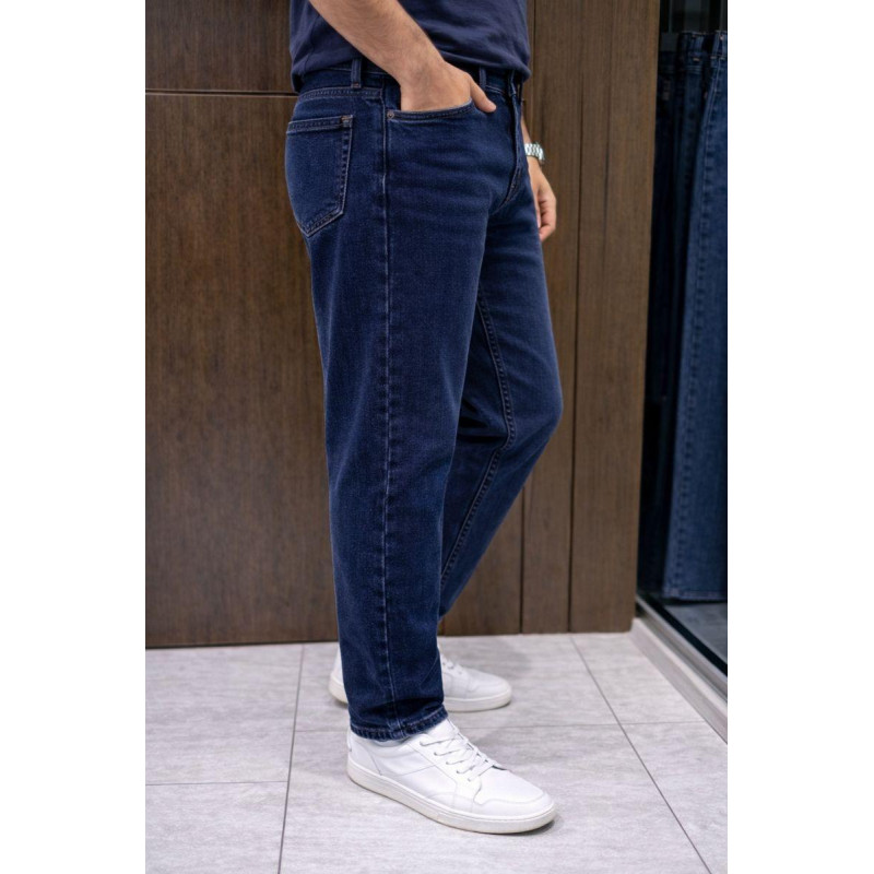 Джинсы мужские Franco Lucci зауженные Турция всесезонные, 36  Темно-синий