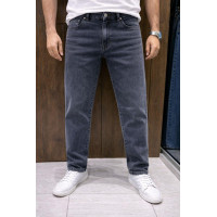 Джинсы мужские Franco Lucci зауженные Турция всесезонные, 34  Серый