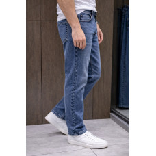 Джинсы мужские Franco Lucci зауженные Турция всесезонные, 38  Голубой винтажный