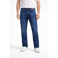 Джинсы мужские BaronJNS классические прямые демисезонные из турецкого денима,32  Синий