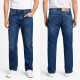 Джинсы мужские BaronJNS классические прямые демисезонные из турецкого денима,36  Синий