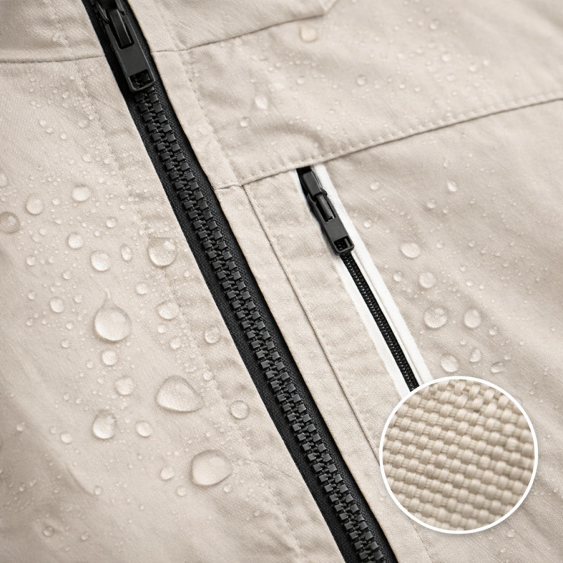 Куртка демисезонная для мальчика Happy House 4-10 лет с капюшоном весенняя осенняя,116-122, Бежевый