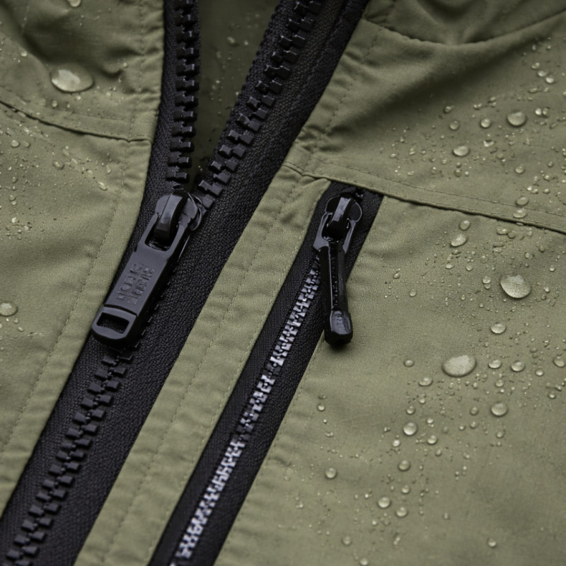 Куртка демисезонная двусторонняя для мальчика Happy House 2 в 1 с капюшоном водоотталкивающая 4-10 лет, 116-122, Оливковый