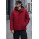 Куртка мужская Saz демисезонная Турция M-4XL на трикотажной подкладке, Красный, 4XL
