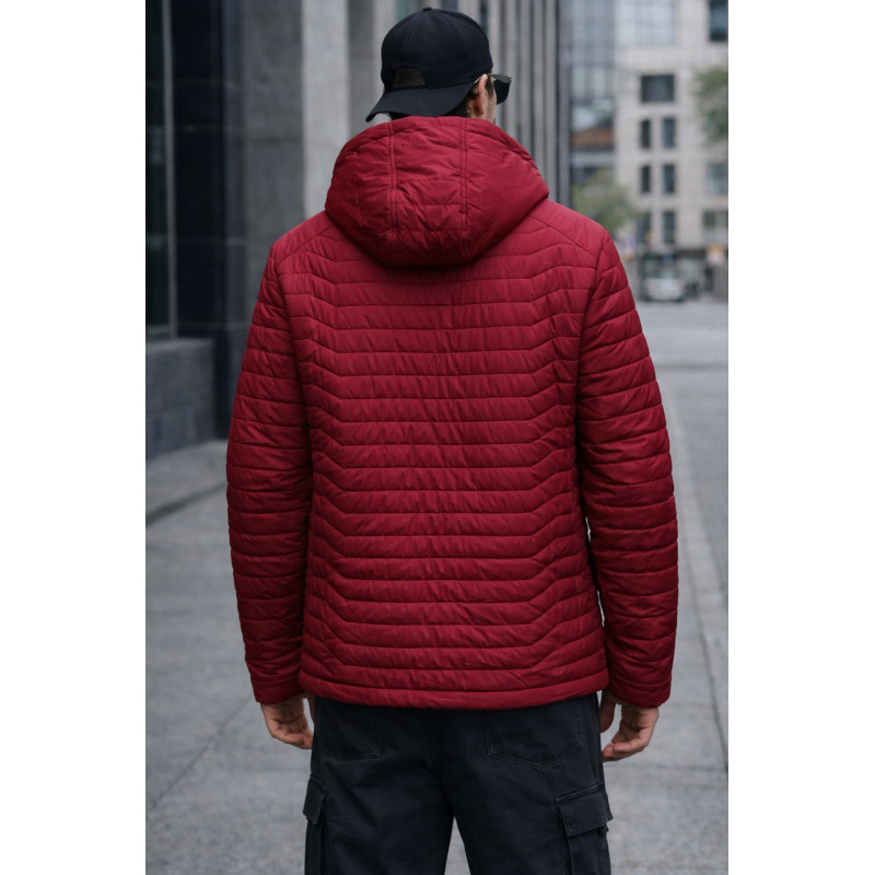 Куртка мужская Saz демисезонная Турция M-4XL на трикотажной подкладке, Красный, 4XL