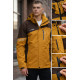 Куртка мужская Audsa термомембранная демисезонная водонепроницаемая ветровка весна осень,Горчичный, L