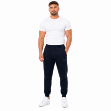 Брюки спортивные CRAMP мужские батал 6XL-10XL большого размера на манжетах,9XL, Темно-синий