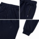 Спортивные штаны Lonn мужские больших размеров 4XL-6XL трикотажные хлопковые на манжетах,4XL, Темно-синий