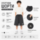 Шорты KDBB для подростка 10-15 лет широкие спортивные багги трикотажные, 152, Графит