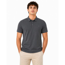 Футболка поло мужская Bihor базовая однотонная размеры L-4XL,4XL,Графит