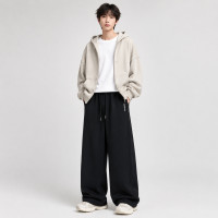 Спортивные штаны GMWL для мальчика 10-17 лет широкие багги streetwear,Черный, 176