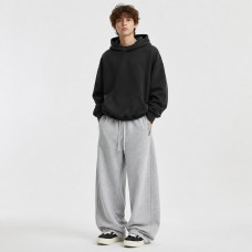 Спортивные штаны GMWL для мальчика 10-17 лет широкие багги streetwear,Светло-серый, 164