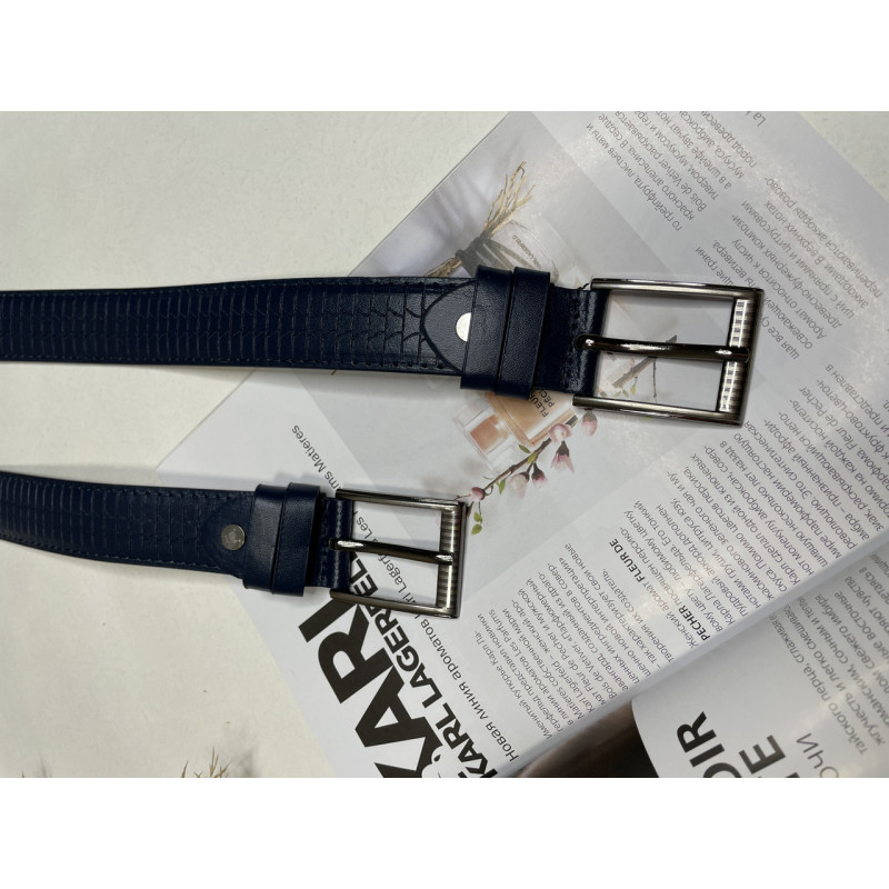 Ремни для мальчика экокожа Пряжка классика 337, {Цвет Черный