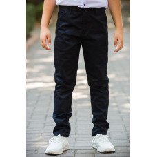 Брюки MUSTI для мальчика 7-11 лет , 128, Темно-синий