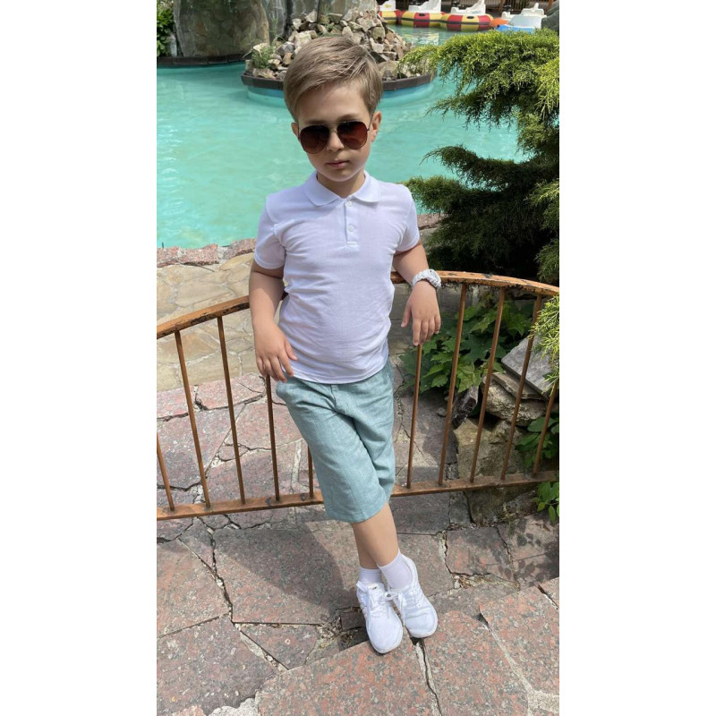 Футболка MirWear на подростка 10-15 лет , Белый,  146